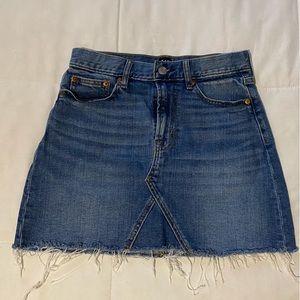 Gap denim skirt
